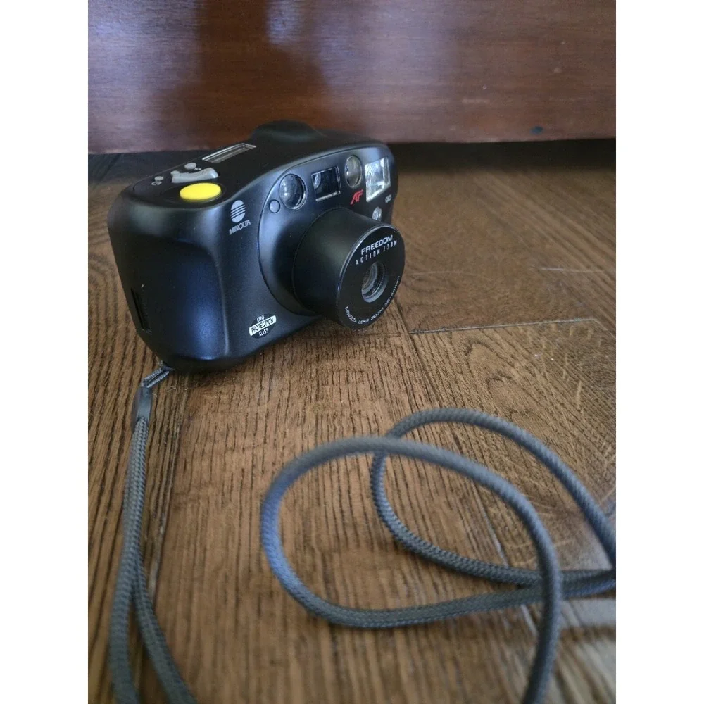 Brand New Minolta Riva Zoom Pico Freedom Action Zoom Film Camera QD